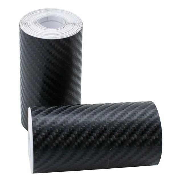 New Vinil Fibra Carbono Cinta Protectora Estribo Facia