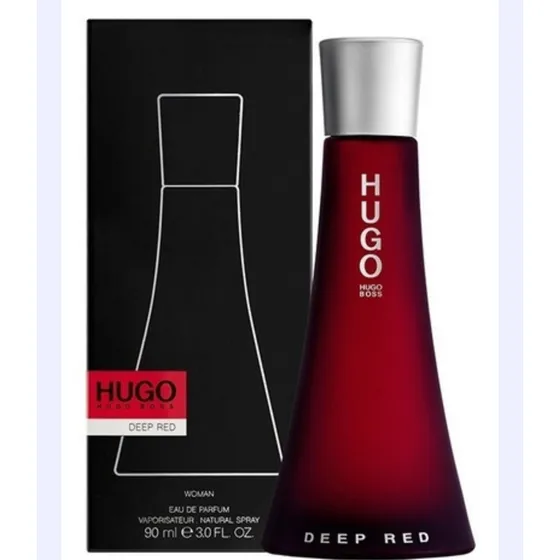 Perfume Hugo Boss Deep Red Dama (usado 4 Veces)