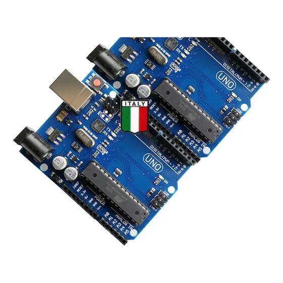 Kit 2x Pcs Italy Para Arduino Uno R3 Mega328p Atmega16u2