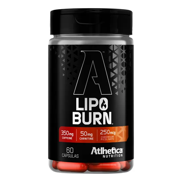 Atlhetica Nutrition, serie Nutrition, termogénico Lipo Burn Hd, 60 cápsulas sin sabor