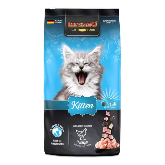 Leonardo Kitten Alimento Seco para Gatitos Mix 7.5 kg Proteína Alta Salud Oral | Cuotas sin interés