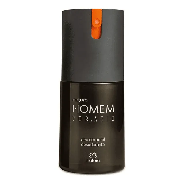 Natura Body Spray Perfumado Masculino Homem Coragio 100ml