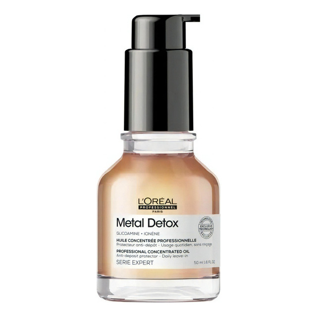 Metal Detox Óleo Capilar 50ml - Série Expert | L'oréal Professionnel Metal Detox Óleo Capilar 50ml - Série Expert | L'oréal Professionnel