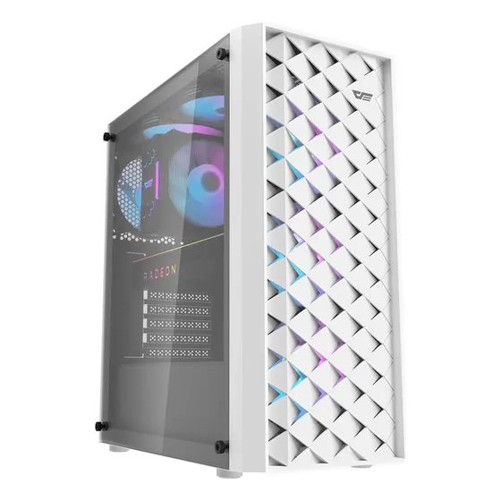 Gabinete Gamer Darkflash Dk351 Atx 4 Fans Rgb Incluidos