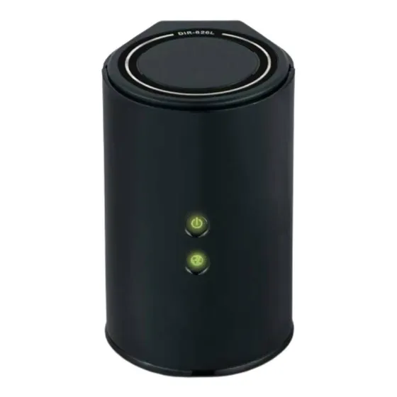 Router D-Link negro