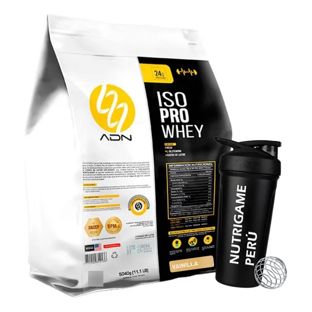Iso Pro Whey 5kg Proteina Isolatada +shaker - Tienda Fisica