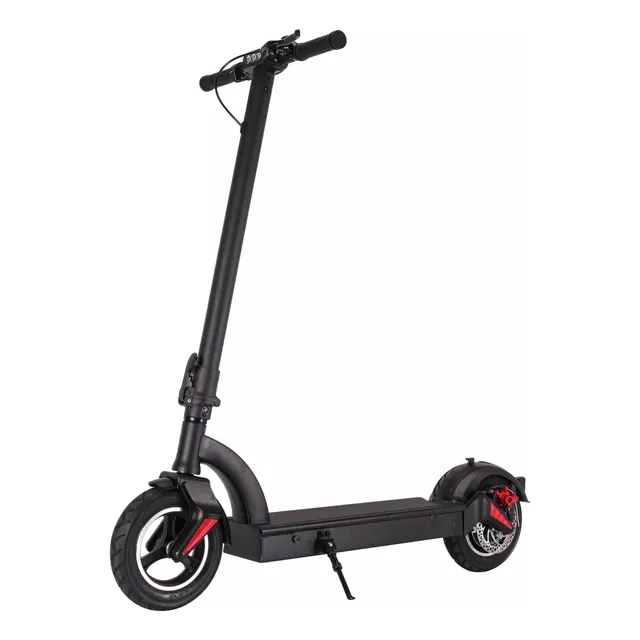 Scooter Plegable Patín Plegable Color Negro Adulto Eléctrico