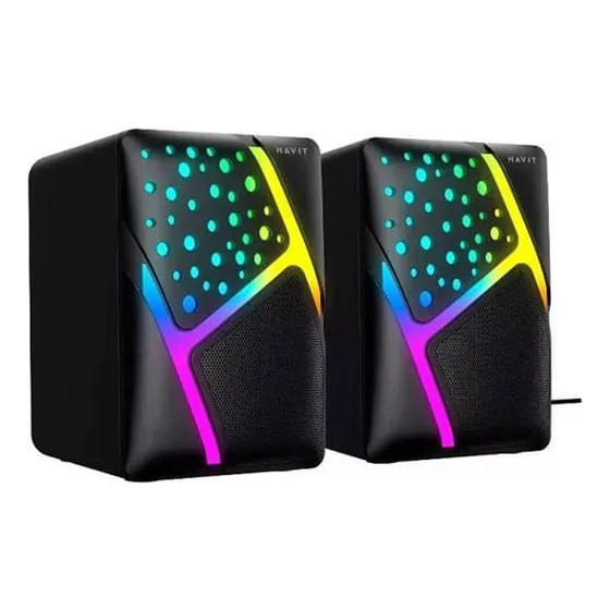 Corneta Para Pc Havit Sk763 Rgb Light Sport