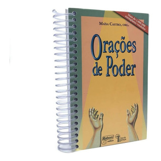 Livro Orações De Poder Volume 1 Tamanho Médio Espiral Maísa Castro Livro Orações De Poder Volume 1 Tamanho Médio Espiral Maísa Castro