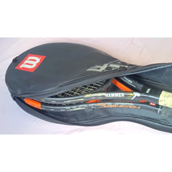 Raquetes 2unid Wilson Hammer - Hyper Hammer & Carbon Matrix