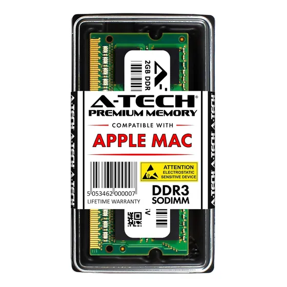 A-tech Para Apple 2gb Ddr3 1067mhz / 1066mhz Pc3-8500 Sod...