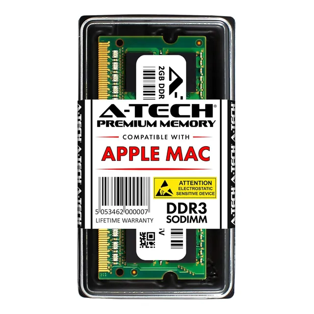 A-tech Para Apple 2gb Ddr3 1067mhz / 1066mhz Pc3-8500 Sod...