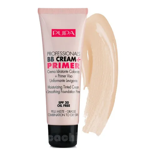 Crema Hidratante Base Color Pupa Bb Cream + Primer 50 ml Spf 20 Oil free