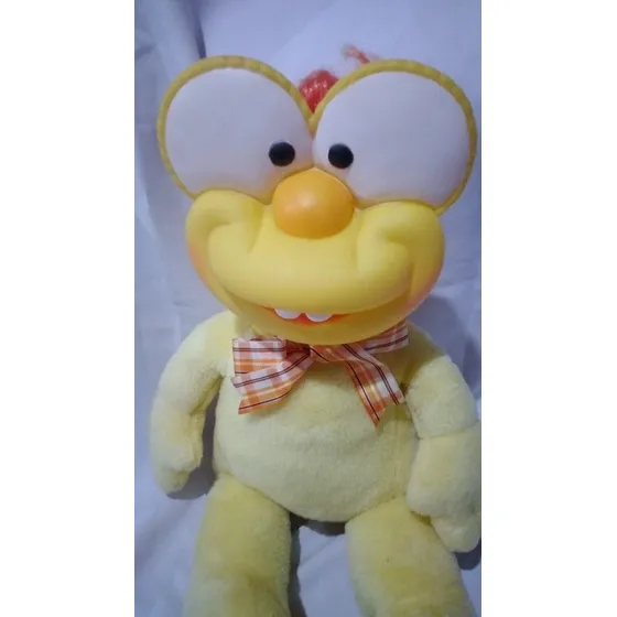 Bebe Alegria De Pelúcia Eliana Anos 90 Amarelo