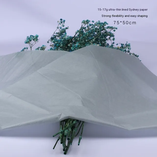 Base De Papel De Seda Mg Para Envolver Flores, Material Flor