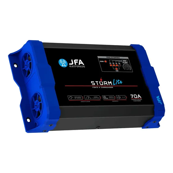 Fonte Automotiva Jfa Storm Lite 70a Bivolt Carregador