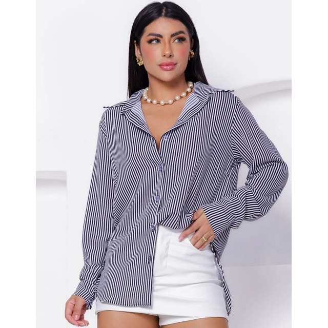 Camisa Social Feminina Clássica
