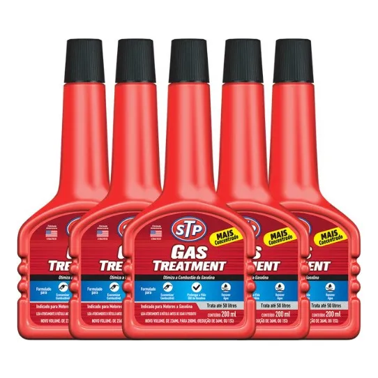 5 Gas Treatment Stp - Aditivo De Tratamento Para Gasolina