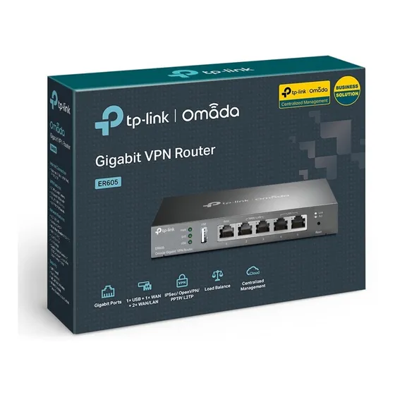 Balanceador De Carga Gigabit Tplink Vpn Multiples Internet