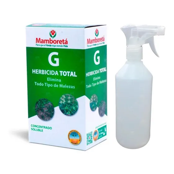 Mamboretá Herbicida Total G Malezas 100cc Con Pulverizador