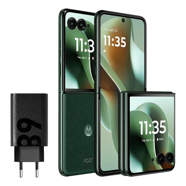 Motorola Razr 60 Ultra 5g 1tb/ 16gb Ram Expande 32gb- Verde. Con Panel 1.5k, Moto Ai, Cámara 50mp, 50mp, 50mp, Ip48 Sumergible, Gorilla Glass Ceramic.