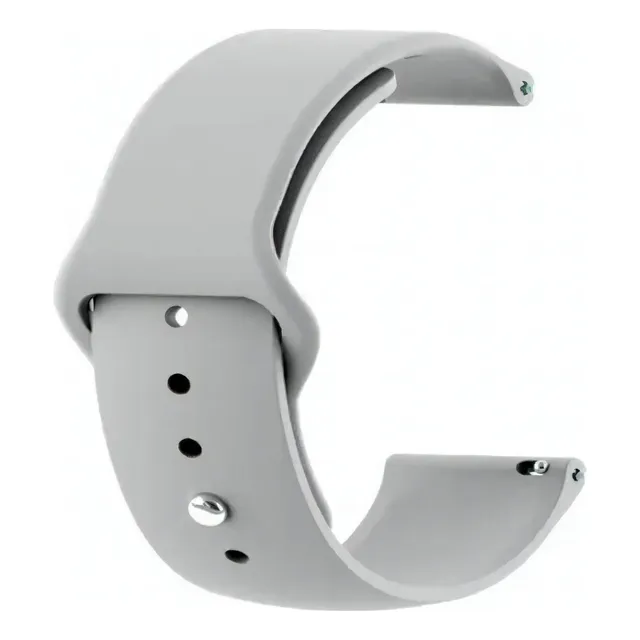 Correa Boton Compatible Huawei Gt/gt2/gt3 46mm 22mm Gris Ancho 22 mm