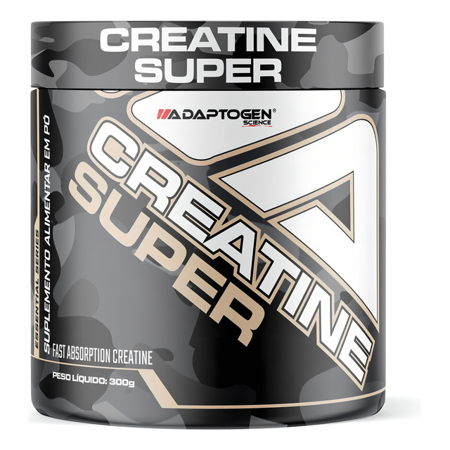 Super Creatina Atp Monohidratada 300g - Adaptogen Sabor Creatina Super Super Creatina Atp Monohidratada 300g - Adaptogen Sabor Creatina Super