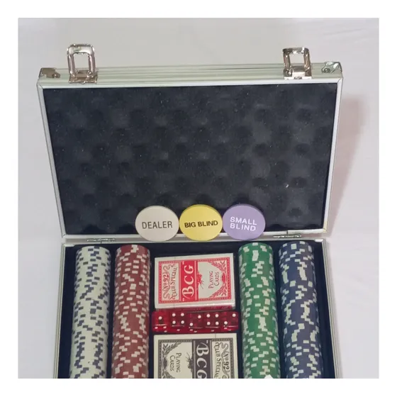 Juego Set Poker Profesional 200 Fichas Con Estuche Aluminio