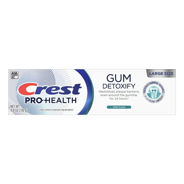 Pasta De Dientes Crest Pro Health Gum  De Limpieza Profunda