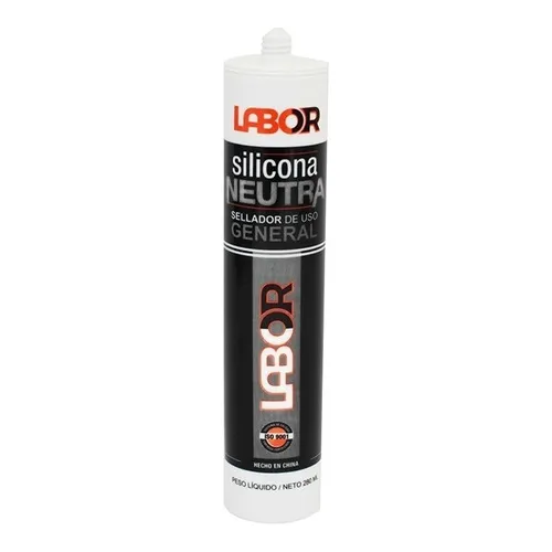 Sellador Silicona Neutra Negra 280 Ml Lab01212 Mm
