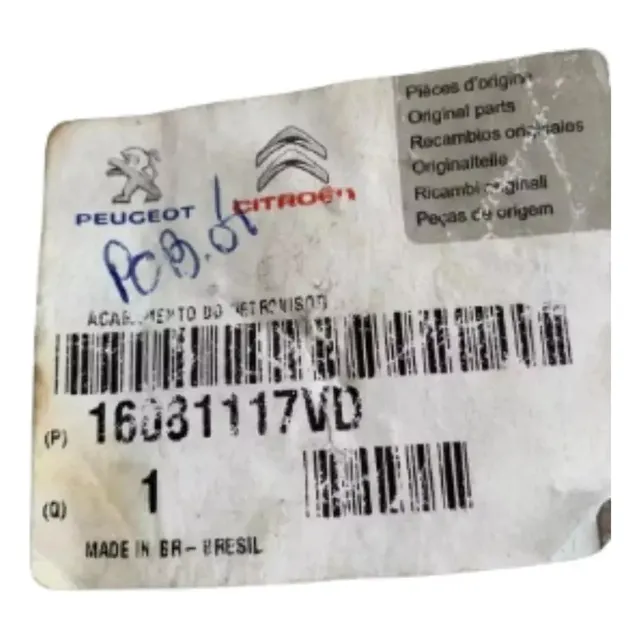 Acabamento Do Retrovisor Externo L/e Para Peugeot 16081117vd