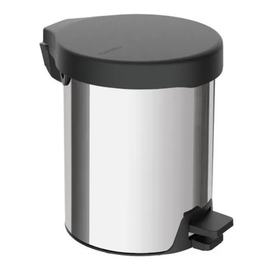 Bote De Basura Inoxidable Tramontina Con Pedal New 5l