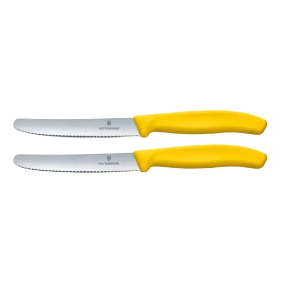 2 Cuchillos Swiss Classic Tomates Victorinox Original 6.7833