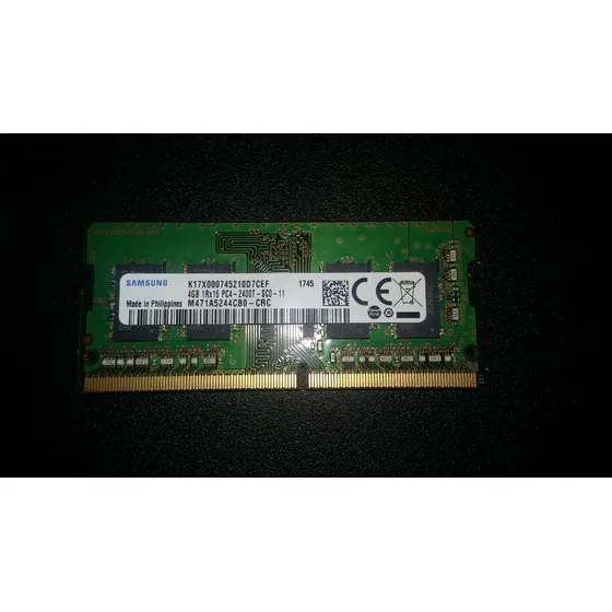 Memória RAM verde 4GB 1 Smart SF464128CKHIWDFSEG