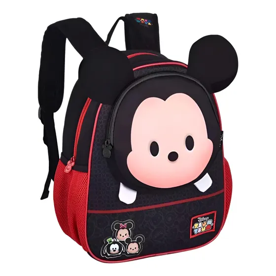 Mochila Infantil Clio Style Disney Tsum Tsum Vermelha 11l