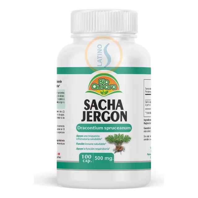 Sacha Jergon 100 Capsulas 500mg Bioaurora