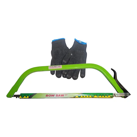 Arco De Sierra Trozador 70cm Para Podas + Guantes