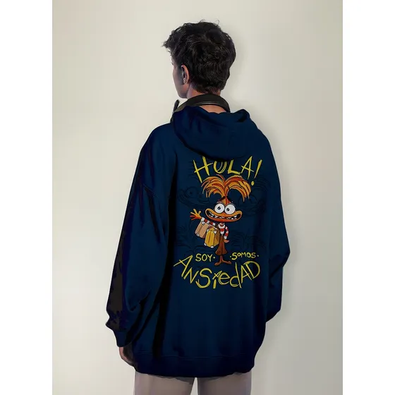Blusa Moletom Ansiedade Divertidamente Filme Fluxo Geek 2332