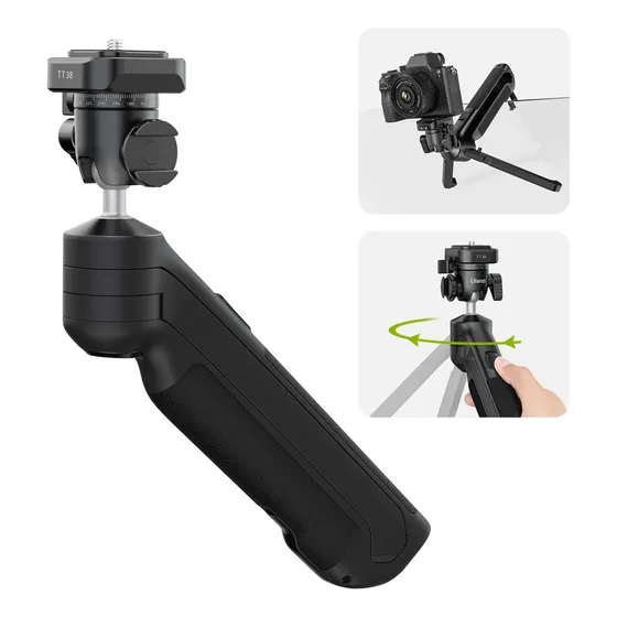 Tripé Ulanzi Tt38 One Click Head Sphere Head Rapi Black Color