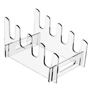 Organizador De Platos, Escurridor, Soporte De 4 Niveles Organizador De Platos, Escurridor, Soporte De 4 Niveles