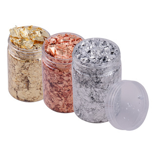 Láminas De Oro, Plata Y Oro Rosa Para Manualidades Y Decorac Láminas De Oro, Plata Y Oro Rosa Para Manualidades Y Decorac