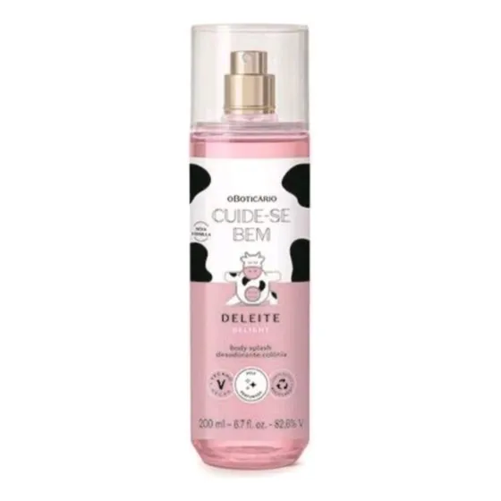 Body Splash Cuide-se Bem Deleite O Boticário 200ml 