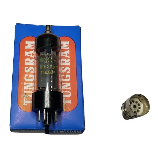 Válvula Electrónica 6dq6 6dq6 Gb 6gw6  Nos Tungsram