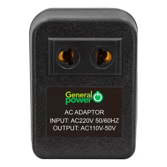 Auto Transformador Corriente 220v A 110v 50 Watts Portátil
