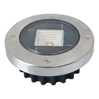 Lámpara De Suelo Con Luz Solar Empotrada W Led, Para Exterio Lámpara De Suelo Con Luz Solar Empotrada W Led, Para Exterio