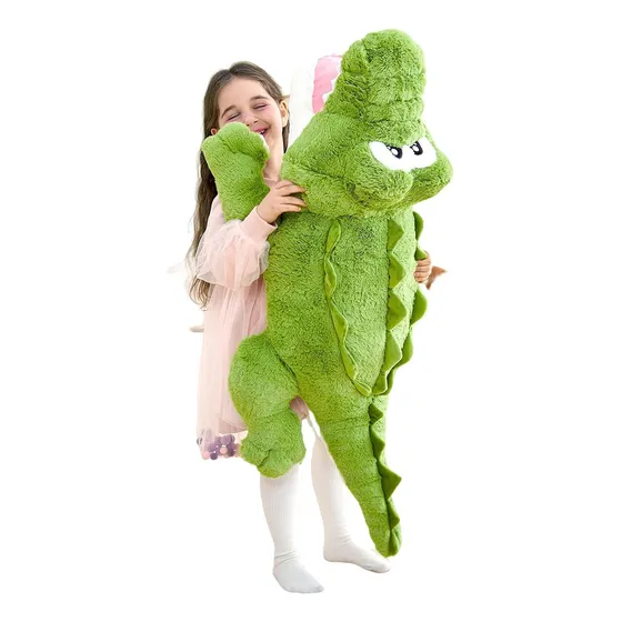 Peluche Cocodrilo Gigante Ikasa 30 Kawaii Juguete Suave