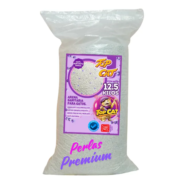Arena Para Gatos Perlas Aromatizadas 12,5kg
