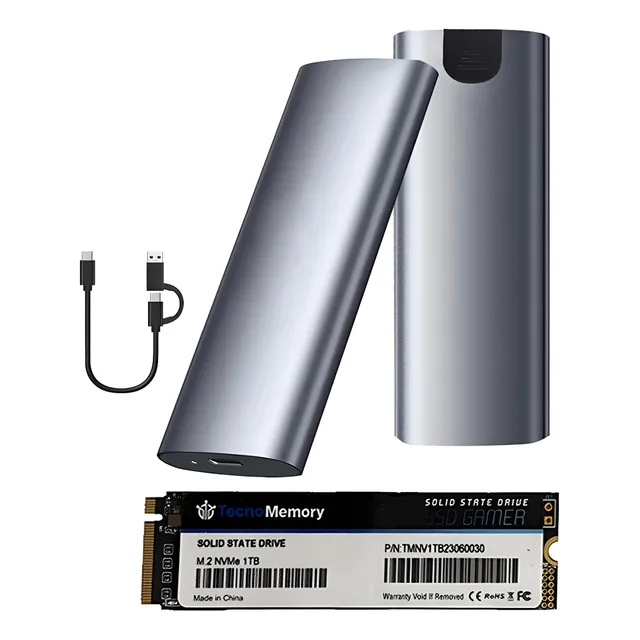 Ssd Portable Disco Externo 1tb W800/r900 Mb/s Tecnomemory