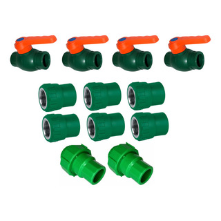 2 Check 4 Valvula Esfera 6 Conector Hembr Compat Tubopls Ppr 2 Check 4 Valvula Esfera 6 Conector Hembr Compat Tubopls Ppr