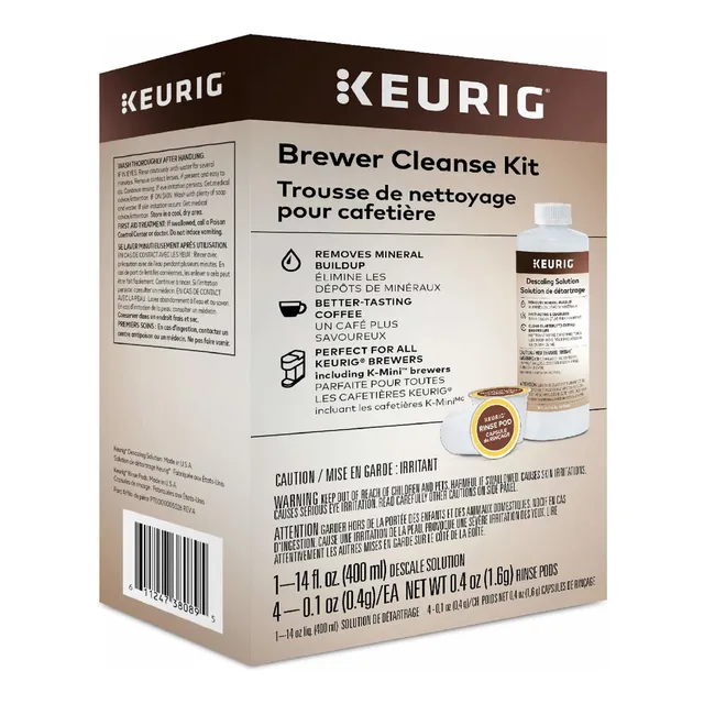 Brewer Cleanse Kit For Descaling And Maintenanceinclud 5 D1